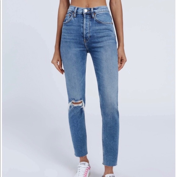 RE/DONE - 90s High Rise Ankle Crop - Picture 1 of 2